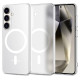 Tech-Protect MagSlim MagSafe Case for Samsung Galaxy S25 - Clear
