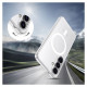 Tech-Protect MagSlim MagSafe Case for Samsung Galaxy S25 - Clear