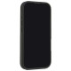Audi Genuine Leather MagSafe iPhone 16 Pro 6.3" black-red hardcase AU-TPUPCMIP16P-R8/D3-RD