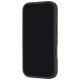 Audi Genuine Leather MagSafe iPhone 16 Pro 6.3" black-red hardcase AU-TPUPCMIP16P-R8/D3-RD