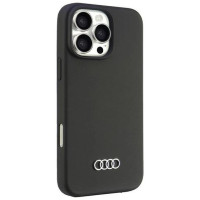 Audi Silicone Case iPhone 16 Pro Max 6.9" black/black hardcase AU-LSRIP16PM-Q3/D1-BK