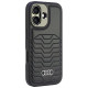 Audi Synthetic Leather MagSafe iPhone 16 6.1" black/black hardcase AU-TPUPCMIP16-GT/D3-BK