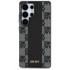 Dkny Leather Checkered Pattern MagSafe Case for Samsung Galaxy S25 Ultra Black