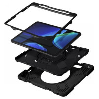 Laut Shield Enduro Case with Apple Pencil Holder for iPad Pro 11" 1 / 2 / 3 / 4, iPad Air 10.9" 4 / 5 - Black