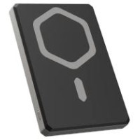 UAG Powerbank UAG Ultra Slim 5K 5000 mAh with stand 10W USB-C cable compatible with MagSafe - titanium