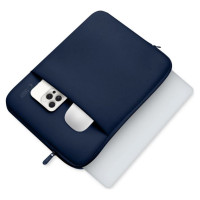 Tech-Protect Neoprene Laptop Case 15-16" - Navy Blue