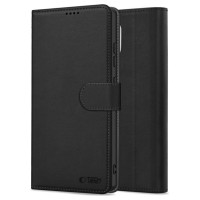 Tech-Protect Wallet Case for Samsung Galaxy S25 Ultra - Black