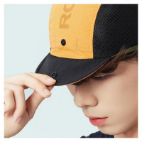 Rockbros Cycling Cap with Visor, Helmet Cover - Yellow
