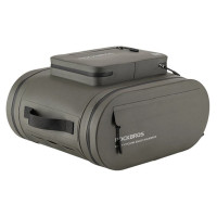 Rockbros waterproof bike pannier, for trunk, capacity 14l - gray