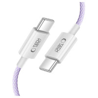 Tech-Protect Ultraboost Lite USB-C PD60W/3A Cable 2m - Purple