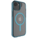 Zagg Santa Cruz Snap Case with MagSafe for iPhone 16e (2025) / 15 / 14 / 13 - Blue