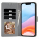 Tech-Protect Wallet Case for iPhone 16e - Daisies with Leaves