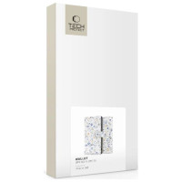 Tech-Protect Wallet Case for iPhone 16e - Daisies with Leaves