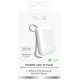 Puro Power Link 10 Plus 10000mAh Power Bank with Built-in USB-C Cable – White