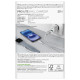 Puro PROLITE 25W USB-A / USB-C wall charger + USB-C - USB-C cable 1.2m - white
