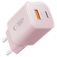 Tech-Protect NCM33W 2-port PD33W/QC3.0 wall charger - pink