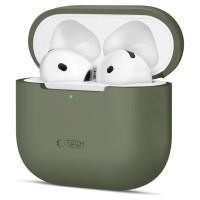 Tech-Protect Silicone Case for Apple AirPods 4 - Olive
