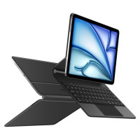 Tech-Protect Smartcase Magnetic with Keyboard for iPad Air 10.9&rdquo; 2020 / 2022 / iPad Air 11&rdquo; 2024 / 2025 - Black