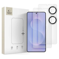 Tech-Protect Tempered Glass Tech-Protect Glass Set+ 3-pack for Samsung Galaxy S25 Edge - transparent