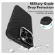 Tech-Protect Ion Carbon MagSafe Case for Samsung Galaxy S25 Ultra - Black