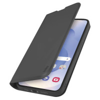 SBS Wallet Case with Stand and Wallet for Samsung Galaxy S25 Edge - Black