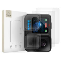 Tech-Protect Glass Fit+ 2-pack tempered glass for GoPro Hero 9 / 10 / 11 / 12 - transparent