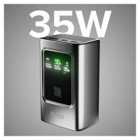 SBS Powerbank SBS 10000mAh PD 35W with LCD display - gray