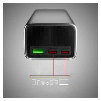 SBS Powerbank SBS 10000mAh PD 35W with LCD display - gray