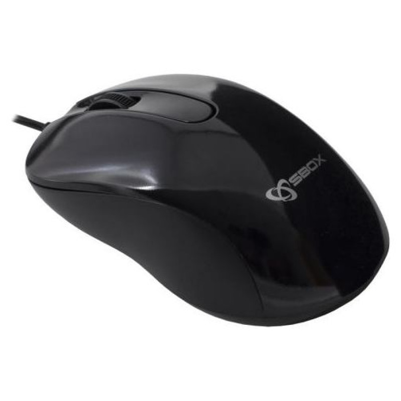 Sbox M-901 Optical Mouse  Black