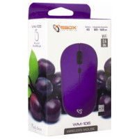 Sbox WM-106 Wireless Optical Mouse  Purple
