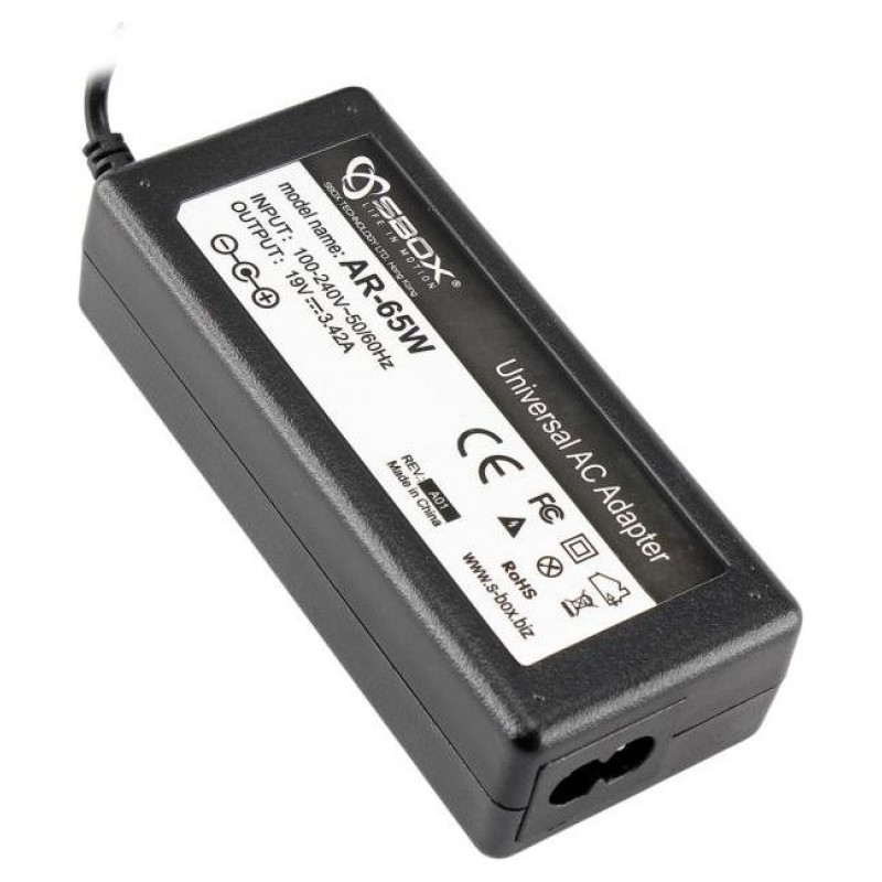 Sbox Adapter for Acer Notebooks AR-65W