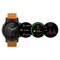 Denver SW-510 black+orange strap