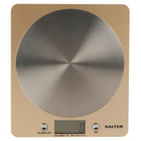 Salter 1036 OLCFEU16 Olympic Disc Electronic Digital Kitchen Scales Gold