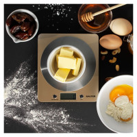 Salter 1036 OLCFEU16 Olympic Disc Electronic Digital Kitchen Scales Gold