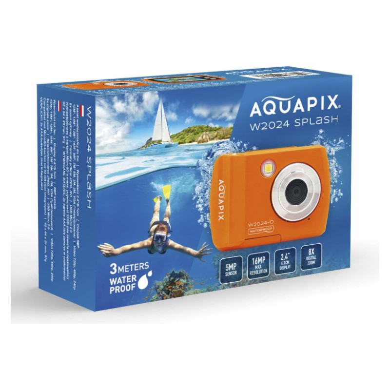 Easypix Aquapix W2024 Splash Orange 10068