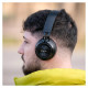 Tellur Feel Bluetooth Over-Ear Headphones Black