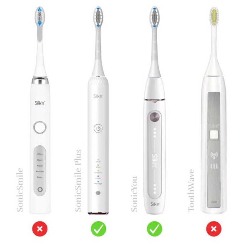 Silkn SonicYou Refill Brush 2 White Medium (SYR2PEUWR001)