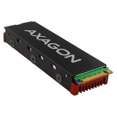 Axagon CLR-M2 passive - M.2 SSD, 80mm SSD, ALU body, silicone thermal pads