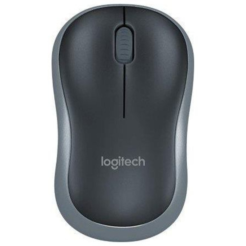 Logitech M185 Wireless Mouse - SWIFT GREY - EER2