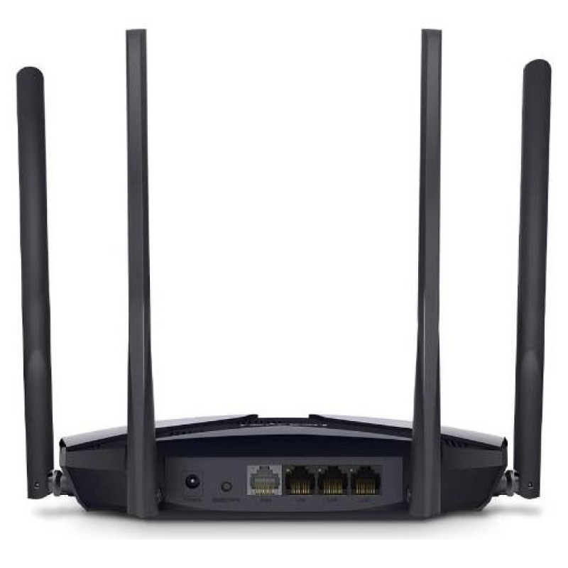 Mercusys Wireless Router|MERCUSYS|1800 Mbps|Wi-Fi 6|1 WAN|3x10/100/1000M|Number of antennas 4|MR70X