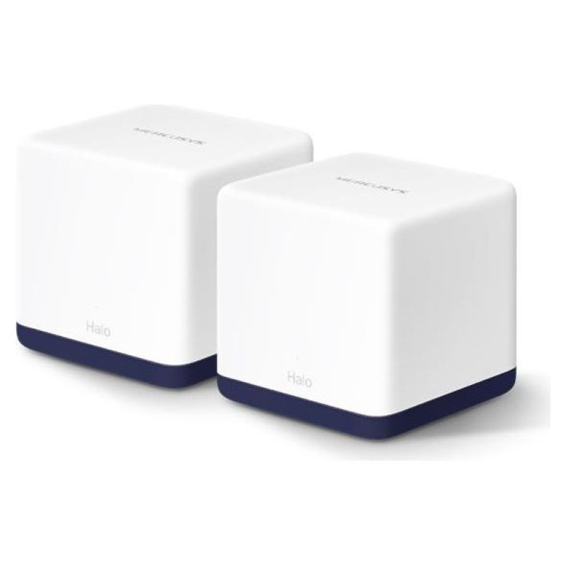Mercusys Wireless Router|MERCUSYS|Wireless Router|2-pack|1900 Mbps|Mesh|LAN \ WAN ports 3|HALOH50G(2-PACK)