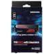 Samsung SSD|SAMSUNG|990 PRO with Heatsink|2TB|M.2|PCIE|NVMe|MLC|Write speed 6900 MBytes/sec|Read speed 7450 MBytes/sec|2.3mm|TBW 1200 TB|MTBF 1500000 hours|MZ-V9P2T0CW