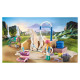 Playmobil WORLD OF HORSES Mazgāšanas stacija ar Izabellu un Lauveni 71354