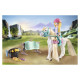 Playmobil WORLD OF HORSES Mazgāšanas stacija ar Izabellu un Lauveni 71354