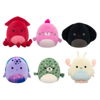 Squishmallows Mystery Squad W20 noslēpumainā plīša rotaļlieta, 12 cm