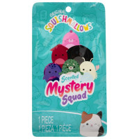 Squishmallows Mystery Squad W20 noslēpumainā plīša rotaļlieta, 12 cm