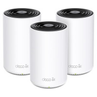 Tp-Link Wireless Router|TP-LINK|Wireless Access Point / Router|3-pack|5400 Mbps|Mesh|Wi-Fi 6e|3x10/100/1000M|Number of antennas 4|DECOXE75(3-PACK)