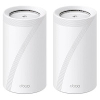 Tp-Link Wireless Router|TP-LINK|Wireless Router|19000 Mbps|Mesh|Wi-Fi 7|2x2.5GbE|1x10GbE|1xSPF+|DHCP|DECOBE85(2-PACK)