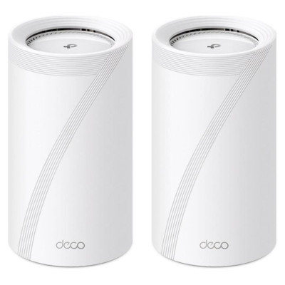 Tp-Link Wireless Router|TP-LINK|Wireless Router|19000 Mbps|Mesh|Wi-Fi 7|2x2.5GbE|1x10GbE|1xSPF+|DHCP|DECOBE85(2-PACK)