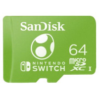 Sandisk Atmiņas karte Sandisk Nintendo Switch 64GB MicroSDXC